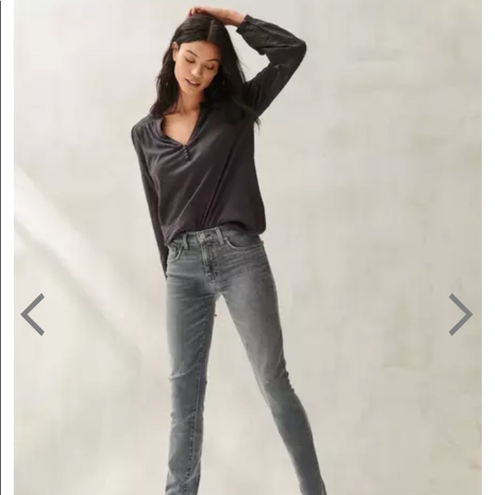 Lucky Brand Ava Mid Rise Skinny Jeans